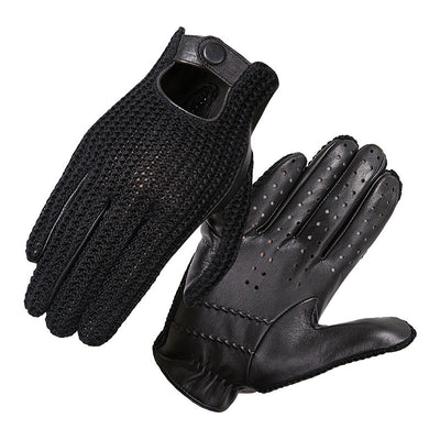 Guantes de Motocicleta Antideslizantes de Piel de Cabra Ultrafinos - Image 14