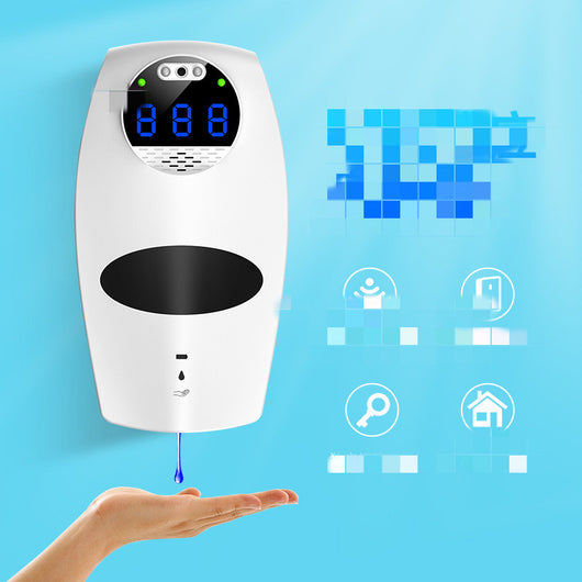 Dispensador de Jabón con Sensor de Temperatura e Higienización Automática - Image 2
