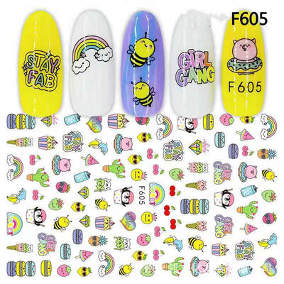 Pegatinas de Uñas 5D con Relieve Tridimensional Japonesas - Image 58