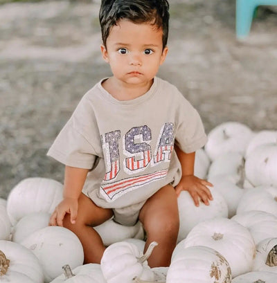 Body Infantil Manga Corta con Abecedario - Image 11
