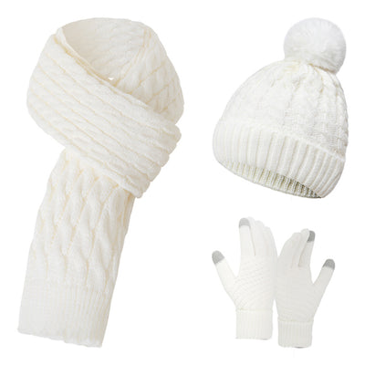 Conjunto Térmico de Invierno: Gorro, Bufanda y Guantes en Lana - Image 5