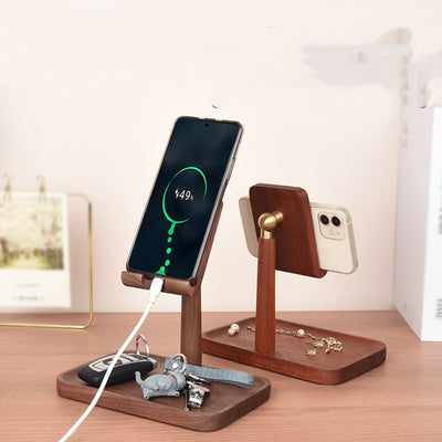 Soporte de Madera para Teléfono Móvil - Diseño Creativo y Funcional - Image 6