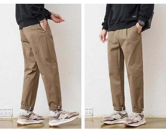 Pantalones Casuales Holgados para Hombre - Corte Ancho y Cómodo - Image 5