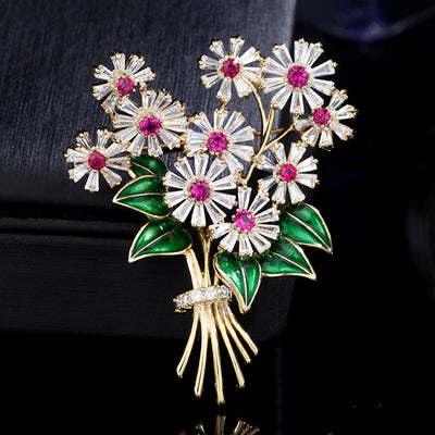 Broche Flor Gotante Elegante - Image 7