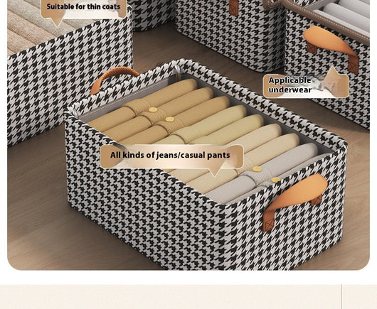 Caja Organizadora de Ropa Plegable de Gran Capacidad con Estructura de Acero - Image 10