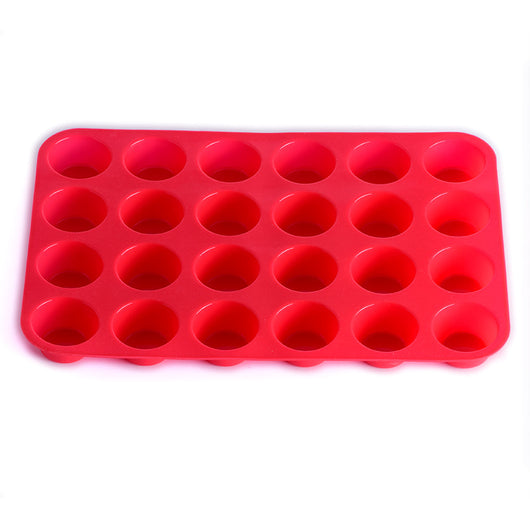 Molde de Silicona para Pasteles de 24 Cavidades Redondas - Image 7