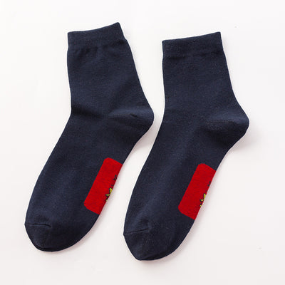 Calcetines Estampados de Algodón para Hombre Caña Media - Image 3