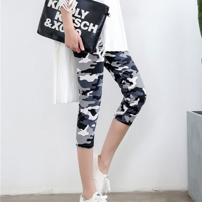 Shorts Camuflaje de Seda de Leche con Máximo Estiramiento - Image 3
