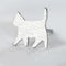 Aretes de Gato Travieso Elfo en Plata de Ley