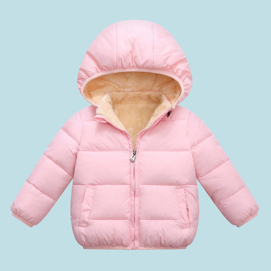 Abrigo de Invierno Infantil con Algodón Acolchado y Forro Polar - Image 10