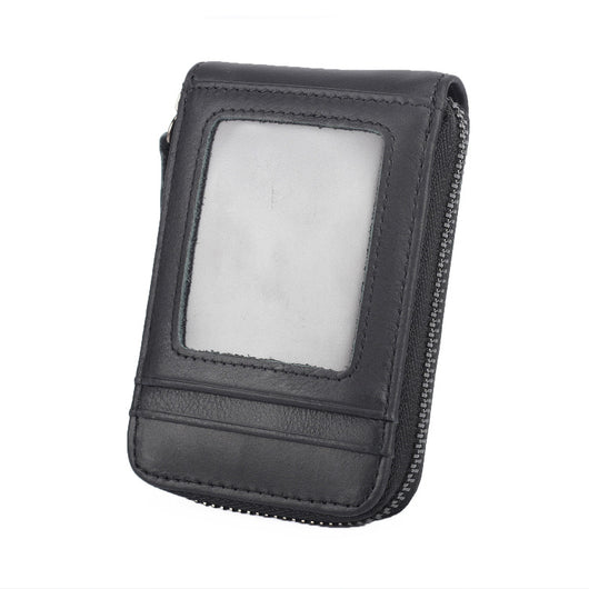 Cartera Organizadora de Cuero Estilo Coreano - Porta Tarjetas Compacta - Image 10