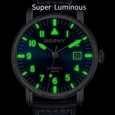 Reloj Mecánico Impermeable con Correa y Esfera Luminosa - Image 15