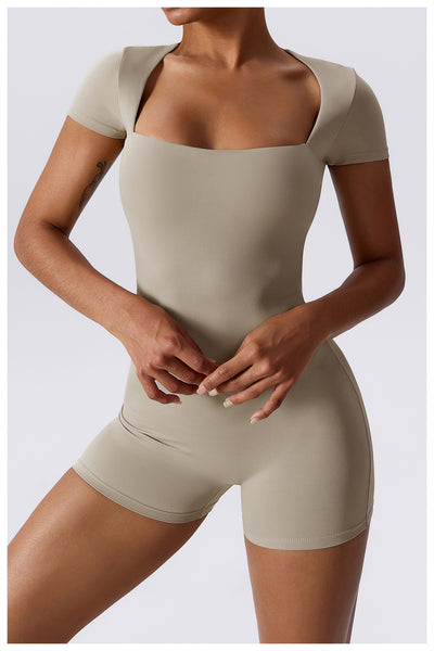 Enterizo Deportivo Ajustado de Secado Rápido para Yoga y Fitness Mujer - Image 13