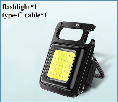 Linterna LED Recargable Compacta COB - Luz de Emergencia USB Portátil - Image 6