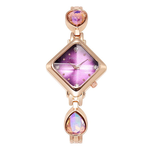 Reloj de Cuarzo de Lujo con Diamantes Incrustados - Image 3