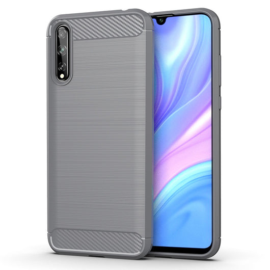 Funda de silicona suave con patrón de fibra de carbono cepillada - Image 11