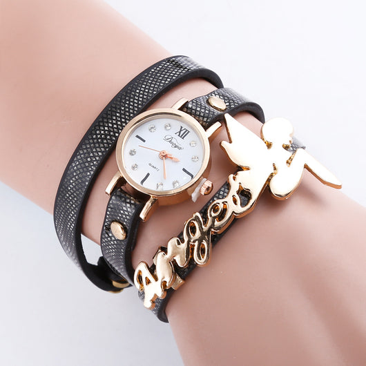 Reloj de Cuarzo para Mujer con Dije Ángel Personalizable - Image 17