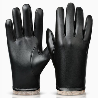 Guantes de Cuero para Hombre, Estilo Ejecutivo, Resistentes al Viento y Agua - Image 12