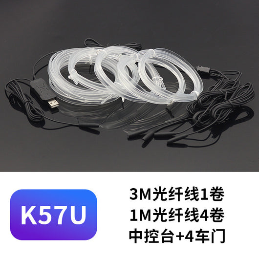 Luz de Ambiente para Auto 64 Colores con Fibra Óptica - Image 8