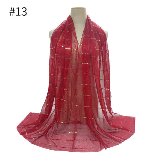 Pañuelo Ligero Mujer Primavera Verano - Tela Arrugada Transpirable - Image 14
