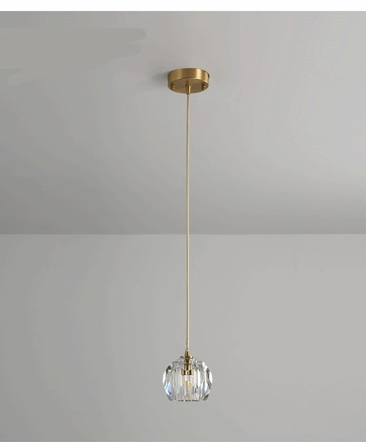 Lámpara Colgante de Cristal LED Minimalista Postmoderna para Comedor - Image 11