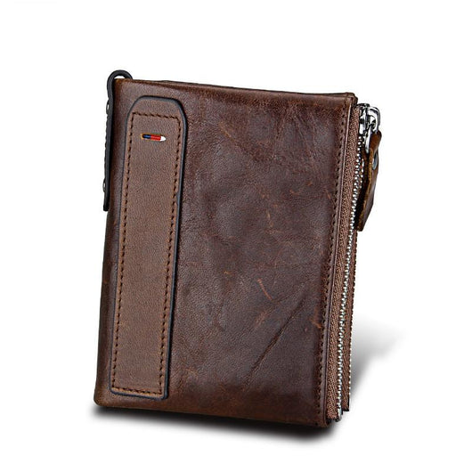 Billeteras de Cuero Genuino con Protección RFID