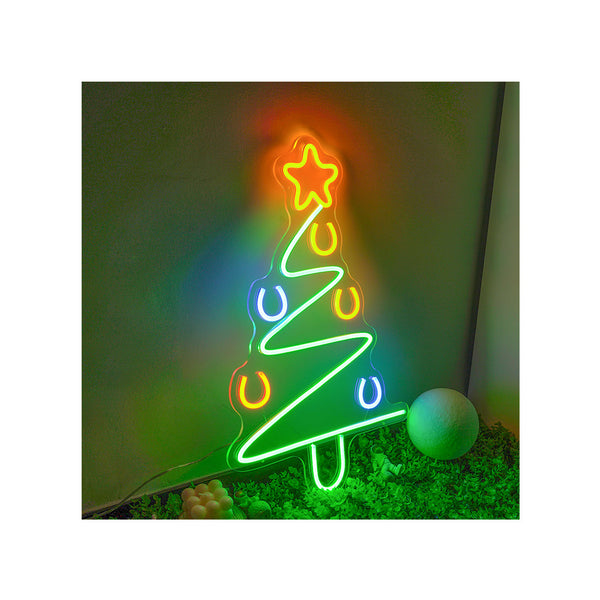 Decoración Navideña con Luces Neón Ambiente - Image 3