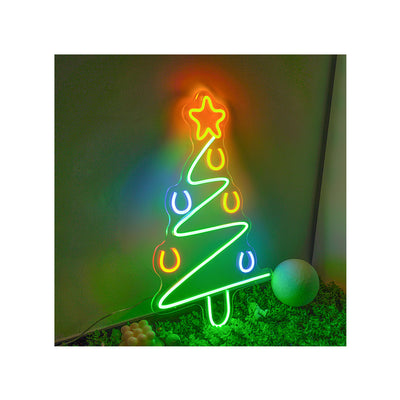 Decoración Navideña con Luces Neón Ambiente - Image 3