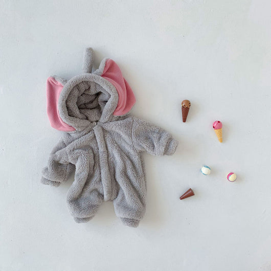 Mameluco Acolchado para Bebé Otoño Invierno con Terciopelo y Diseño Ergonómico - Image 6