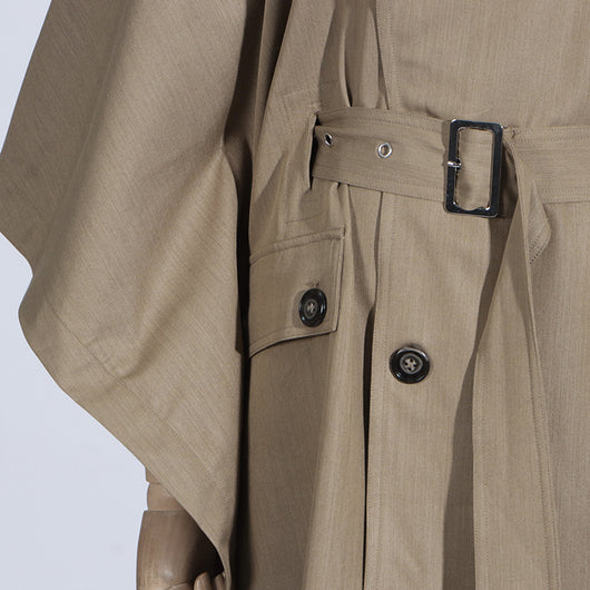 Abrigo Trench Cape Largo para Mujer - Otoño - Image 18