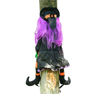 Decoración de Árbol Embrujado con Brujas y Fantasmas para Halloween - Image 2