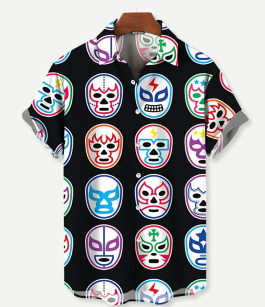 Camisa Hawaiana Estampada para Hombre - Estilo Vacacional Playa - Image 21