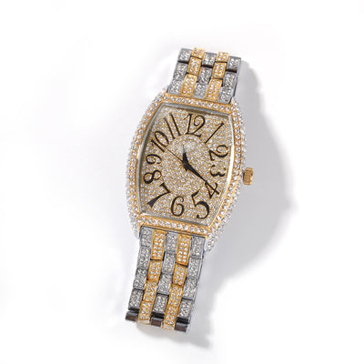 Reloj de Esfera Tonneau Grandes Diamantes - Image 9