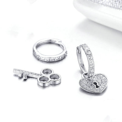 Aretes de Llave y Candado - Image 7
