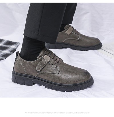 Botas de Cuero Elevadas Estilo Ejecutivo - Zapatos Casuales Profesionales para Hombre - Image 13