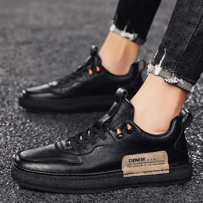 Tenis Casuales de Cuero para Hombre - Versátiles y Duraderos - Image 8