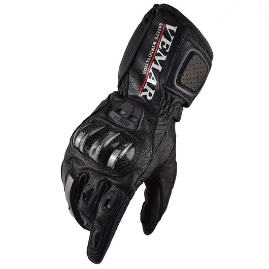 Guantes de Motociclista de Fibra de Carbono con Pantalla Táctil y Protección Anticaída - Image 7
