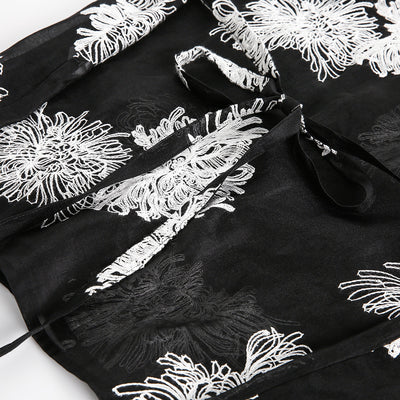 Camisa Casual Bordada de Manga Corta para Hombre - Image 4