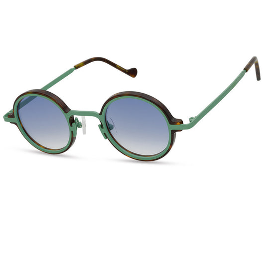 Gafas de Sol Retro Marco Redondo Multicolor Estilo Neutro - Image 6