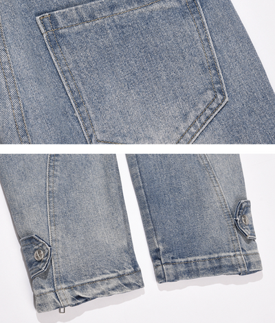 Jeans Rotos con Cortes 3D y Cierre Lateral - Image 11