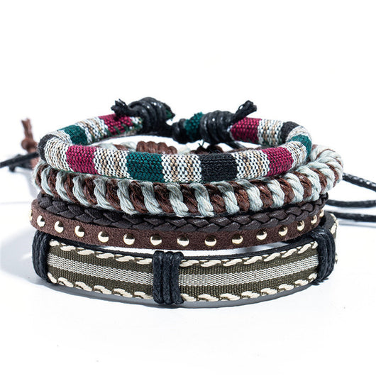 Pulsera Étnica Artesanal Multicapa - Image 2