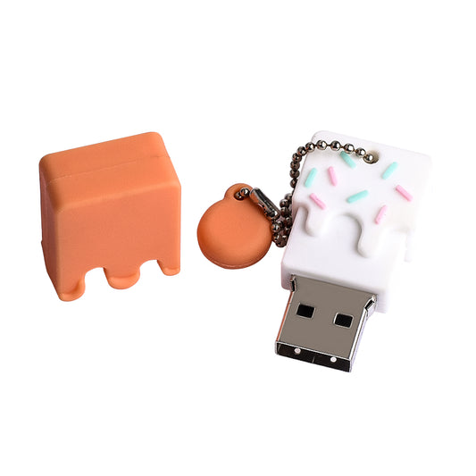 Llavero Pendrive Mini Niña Bonito Antiloss - Memoria USB Portátil