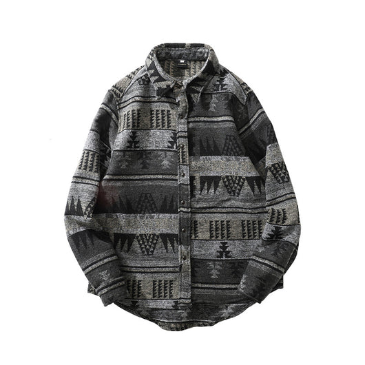 Camisa Retro Étnica de Manga Larga para Otoño e Invierno - Image 19