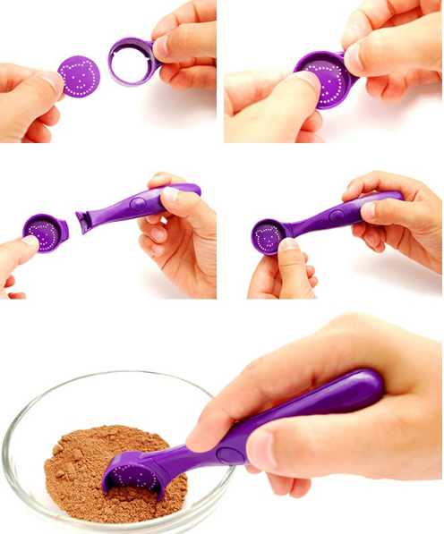 Cucharas Decoradoras Mágicas con 16 Diseños para Café, Postres y Alimentos - Image 5