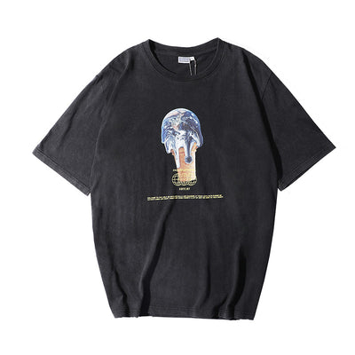 Camisetas de Manga Corta con Estampado Creativo - Image 2