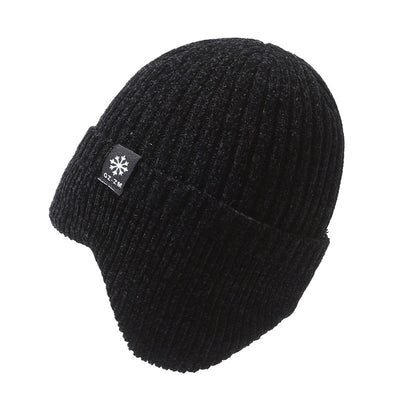 Gorro de Lana Cálido con Forro Polar para Hombre - Invierno - Image 5