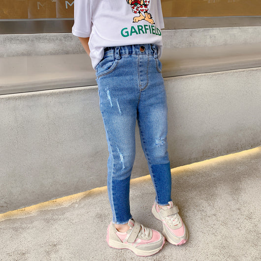 Suéter Cardigan Holgado de Manga Larga para Niñas - Image 10