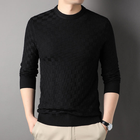 Suéter Cuello Redondo Casual Ligero Oversize