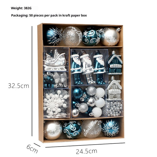 Juego de Adornos Navideños Pintados a Mano - Image 8
