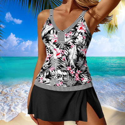 Traje de Baño Deportivo sin Mangas con Diseño Estampado - Image 9